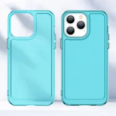 Чохол для смартфона Cosmic Clear Color 2 mm for Apple iPhone 15 Pro Transparent Blue (ClearColori15PTrBlue)