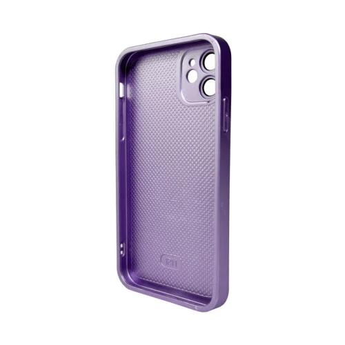Чохол для смартфона AG Glass Matt Frame Color Logo for Apple iPhone 11 Light Pur..