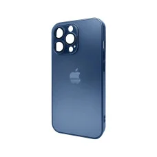 Чехол для смартфона AG Glass Matt Frame Color Logo for Apple iPhone 11 Pro Navy Blue (AGMattFrameiP11PBlue)
