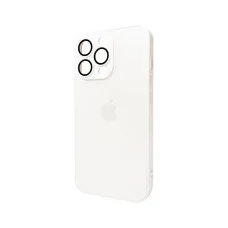 Чехол для смартфона AG Glass Matt Frame Color Logo for Apple iPhone 11 Pro Max Pearly White (AGMattFrameiP11PMWhite)