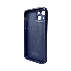 Чехол для смартфона AG Glass Matt Frame Color Logo for Apple iPhone 12 Navy Blue (AGMattFrameiP12Blue)