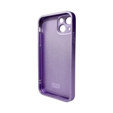 Чехол для смартфона AG Glass Matt Frame Color Logo for Apple iPhone 12 Light Purple (AGMattFrameiP12LPurple)