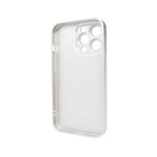 Чохол для смартфона AG Glass Matt Frame Color Logo for Apple iPhone 12 Pro Pearly White (AGMattFrameiP12PWhite)