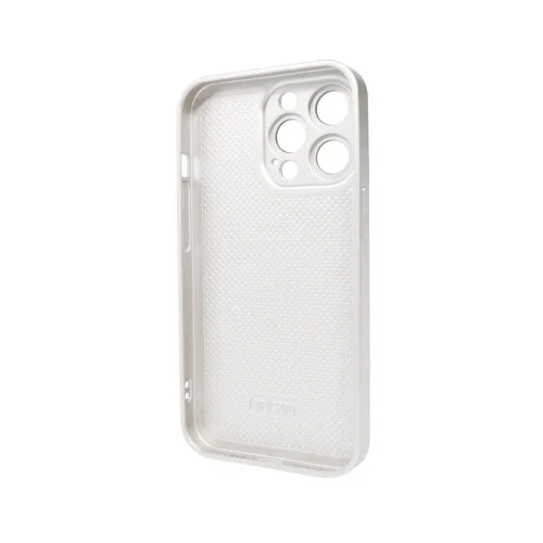 Чохол для смартфона AG Glass Matt Frame Color Logo for Apple iPhone 12 Pro Pearl..