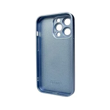 Чехол для смартфона AG Glass Matt Frame Color Logo for Apple iPhone 12 Pro Max Sierra Blue (AGMattFrameiP12PMLBlue)