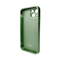 Чехол для смартфона AG Glass Matt Frame Color Logo for Apple iPhone 13 Light Green (AGMattFrameiP13LGreen)