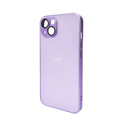 Чохол для смартфона AG Glass Matt Frame Color Logo for Apple iPhone 13 Light Pur..