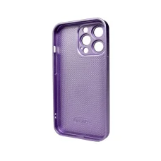 Чехол для смартфона AG Glass Matt Frame Color Logo for Apple iPhone 13 Pro Light Purple (AGMattFrameiP13PLPurple)
