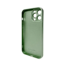 Чехол для смартфона AG Glass Matt Frame Color Logo for Apple iPhone 13 Pro Max Light Green (AGMattFrameiP13PMLGreen)