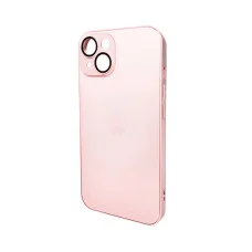 Чехол для смартфона AG Glass Matt Frame Color Logo for Apple iPhone 14 Chanel Pink (AGMattFrameiP14Pink)