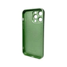 Чехол для смартфона AG Glass Matt Frame Color Logo for Apple iPhone 14 Pro Max Light Green (AGMattFrameiP14PMLGreen)