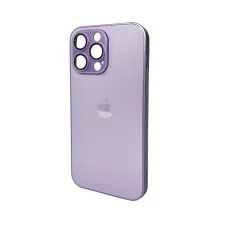 Чехол для смартфона AG Glass Matt Frame Color Logo for Apple iPhone 14 Pro Max Light Purple (AGMattFrameiP14PMLPurple)