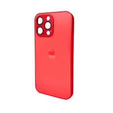 Чехол для смартфона AG Glass Matt Frame Color Logo for Apple iPhone 14 Pro Max Coke Red (AGMattFrameiP14PMRed)