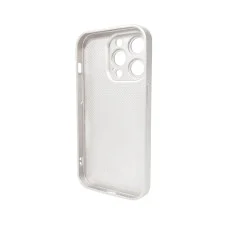 Чохол для смартфона AG Glass Matt Frame Color Logo for Apple iPhone 15 Pro Pearly White (AGMattFrameiP15PWhite)