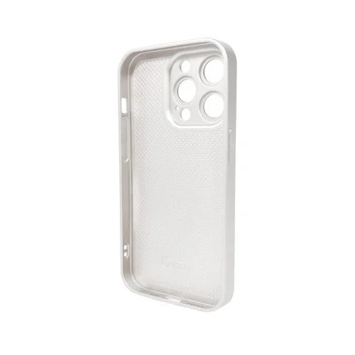 Чохол для смартфона AG Glass Matt Frame Color Logo for Apple iPhone 15 Pro Pearl..