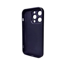 Чехол для смартфона AG Glass Matt Frame Color Logo for Apple iPhone 15 Pro Deep Purple (AGMattFrameiP15PPurple)
