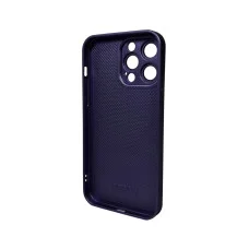 Чехол для смартфона AG Glass Matt Frame Color Logo for Apple iPhone 15 Pro Max Deep Purple (AGMattFrameiP15PMPurple)