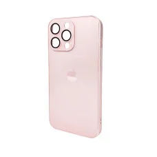 Чехол для смартфона AG Glass Matt Frame Color Logo for Apple iPhone 15 Pro Max Chanel Pink (AGMattFrameiP15PMPink)