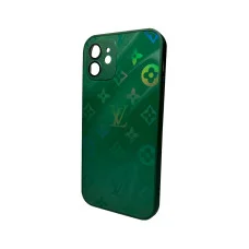 Чехол для смартфона AG Glass Gradient LV Frame for Apple iPhone 12 Cangling Green (AGLVFrameiP12LGreen)