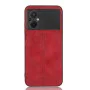 Чехол для смартфона Cosmiс Leather Case for Poco M5/M5 5G Red (CoLeathPocoM5Red)