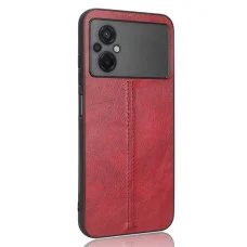 Чохол для смартфона Cosmiс Leather Case for Poco M5/M5 5G Red (CoLeathPocoM5Red)