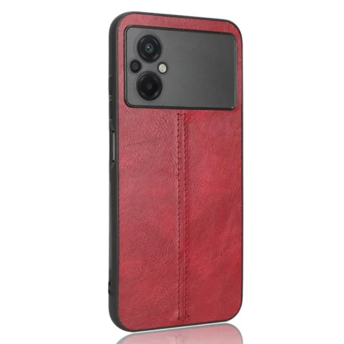 Чехол для смартфона Cosmiс Leather Case for Poco M5/M5 5G Red (CoLeathPocoM5Red)..