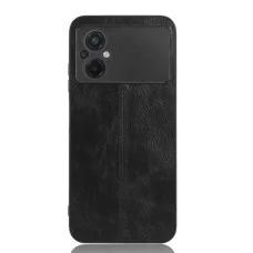 Чехол для смартфона Cosmiс Leather Case for Poco M5/M5 5G Black (CoLeathPocoM5Black)