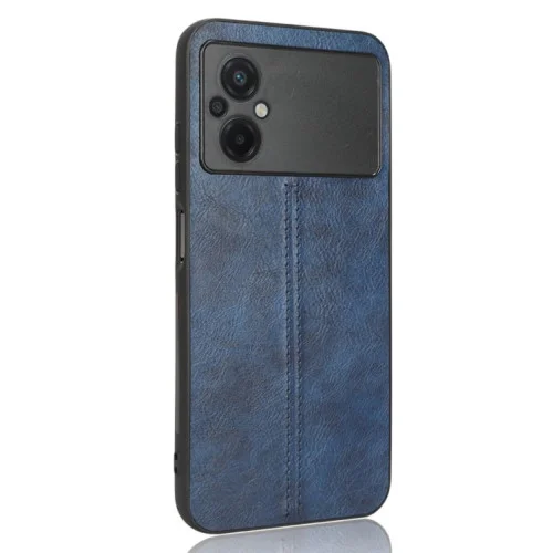 Чохол для смартфона Cosmiс Leather Case for Poco M5/M5 5G Blue (CoLeathPocoM5Blu..