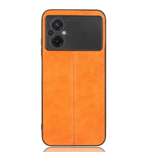 Чохол для смартфона Cosmiс Leather Case for Poco M5/M5 5G Orange (CoLeathPocoM5O..