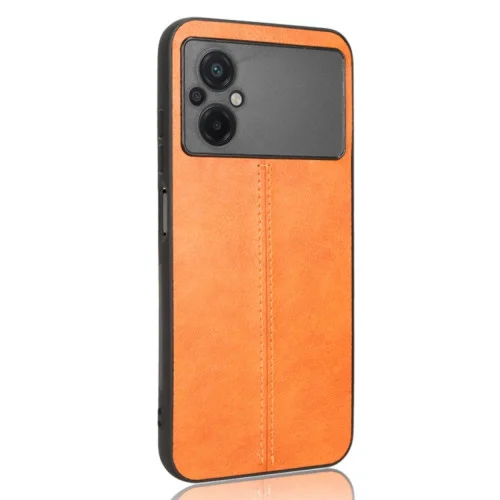 Чохол для смартфона Cosmiс Leather Case for Poco M5/M5 5G Orange (CoLeathPocoM5O..