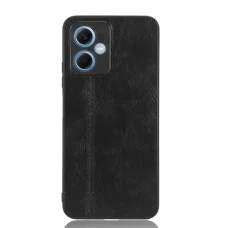 Чехол для смартфона Cosmiс Leather Case for Poco X5 5G Black (CoLeathPocoX5Black)