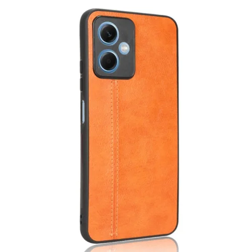 Чохол для смартфона Cosmiс Leather Case for Poco X5 5G Orange (CoLeathPocoX5Oran..