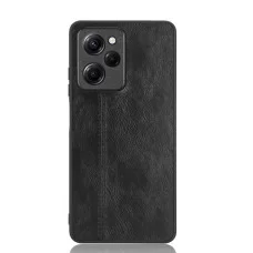 Чехол для смартфона Cosmiс Leather Case for Poco X5 Pro 5G Black (CoLeathPocoX5pBlack)