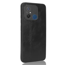 Чохол для смартфона Cosmiс Leather Case for Xiaomi Redmi 12C/Poco С55 Black (CoLeathXR12cBlack)