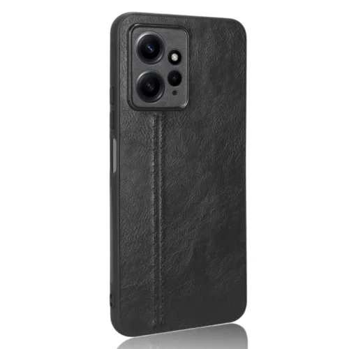 Чехол для смартфона Cosmiс Leather Case for Xiaomi Redmi Note 12 4G Black (CoLea..