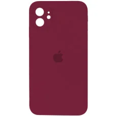 Чехол для смартфона Silicone Full Case AA Camera Protect for Apple iPhone 11 Plum (FullAAi11-47)