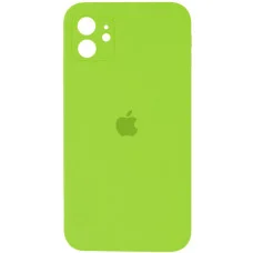 Чехол для смартфона Silicone Full Case AA Camera Protect for Apple iPhone 12 Shiny Green (FullAAi12-24)