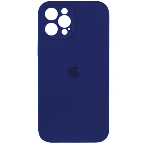 Чехол для смартфона Silicone Full Case AA Camera Protect for Apple iPhone 12 Pro Max Navy Blue (FullAAi12PM-39)