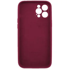 Чехол для смартфона Silicone Full Case AA Camera Protect for Apple iPhone 12 Pro Max Plum (FullAAi12PM-47)