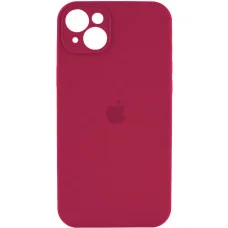 Чехол для смартфона Silicone Full Case AA Camera Protect for Apple iPhone 14 Maroon (FullAAi14-35)