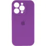 Чохол для смартфона Silicone Full Case AA Camera Protect for Apple iPhone 14 Pro Purple (FullAAi14P-19)