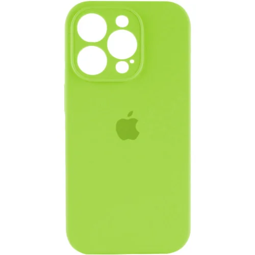 Чехол для смартфона Silicone Full Case AA Camera Protect for Apple iPhone 14 Pro Shiny Green (FullAAi14P-24)