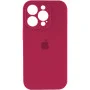 Чехол для смартфона Silicone Full Case AA Camera Protect for Apple iPhone 14 Pro Maroon (FullAAi14P-35)