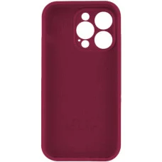 Чехол для смартфона Silicone Full Case AA Camera Protect for Apple iPhone 14 Pro Max Plum (FullAAi14PM-47)