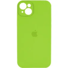Чехол для смартфона Silicone Full Case AA Camera Protect for Apple iPhone 15 Shiny Green (FullAAi15-24)