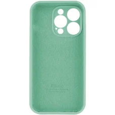 Чехол для смартфона Silicone Full Case AA Camera Protect for Apple iPhone 15 Pro Max Spearmint (FullAAi15PM-30)