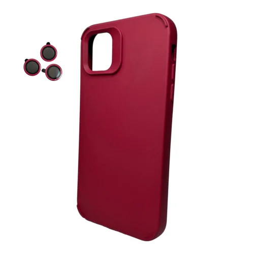 Чехол для смартфона Cosmic Silky Cam Protect for Apple iPhone 12/12 Pro Wine Red (CoSiiP12WineRed)