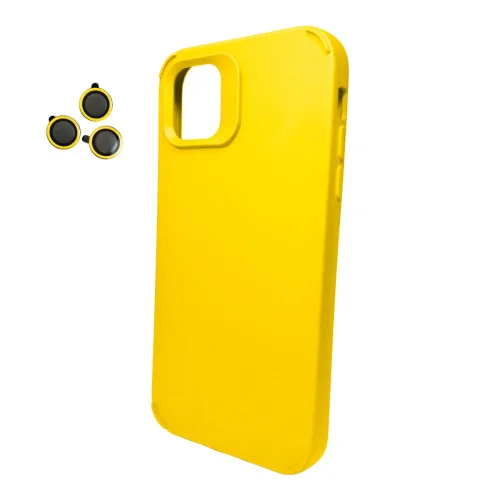 Чехол для смартфона Cosmic Silky Cam Protect for Apple iPhone 12/12 Pro Yellow (CoSiiP12Yellow)