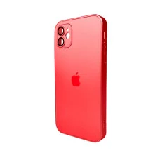 Чехол для смартфона AG Glass Matt Frame Color MagSafe Logo for Apple iPhone 11 Cola Red (AGMattFrameMGiP11Red)