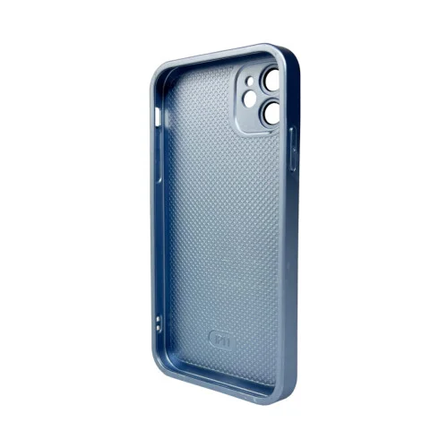 Чохол для смартфона AG Glass Matt Frame Color MagSafe Logo for Apple iPhone 11 S..